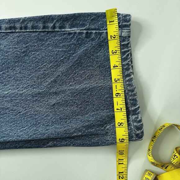 Vintage 70s Levis 517 Denim Jeans 36X30 Orange Tab Boot Cut - Picture 14 of 16